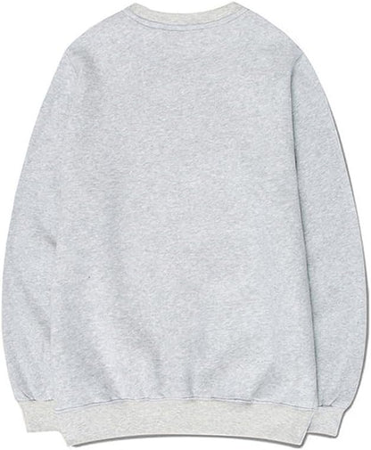 CORIRESHA Teens Funny Cat Hearts Crewneck Long Sleeves Cozy Basics Sweatshirts