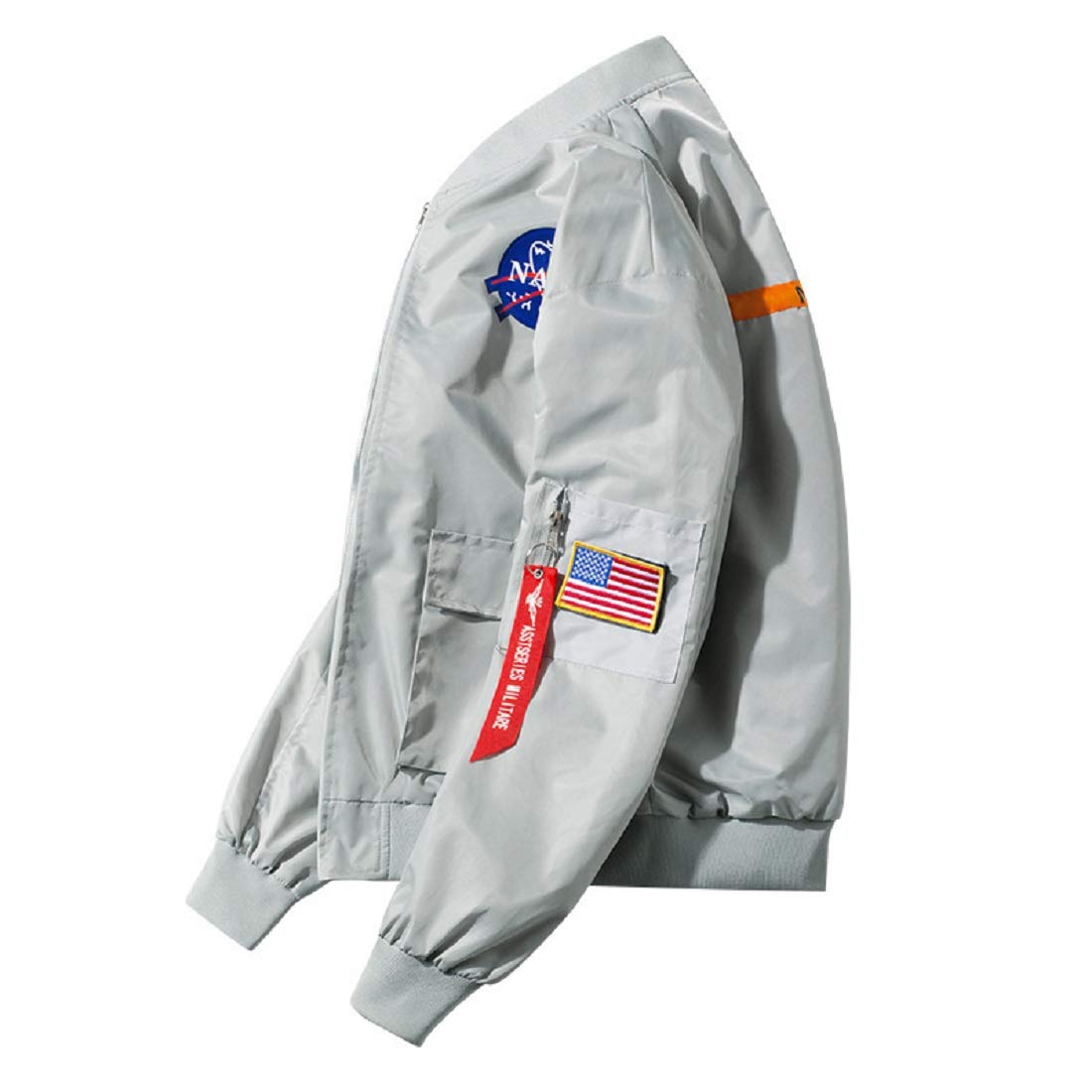 NASA Reflective Forever 21 Collab Bomber Windbreaker Jacket - Mens Large |  eBay